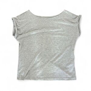 Gray Women's off the shoulder Top